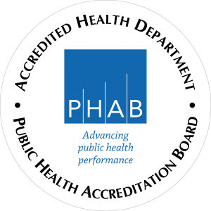 Public Health Accreditation Board Accredited Health Department badge